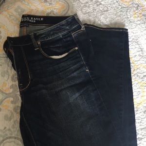 American Eagle skinny super stretch jeans 12L